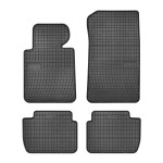 floor mats ( set, rubber, 4pc., black) BMW 3 (E46) 02.99-07.06 coupe